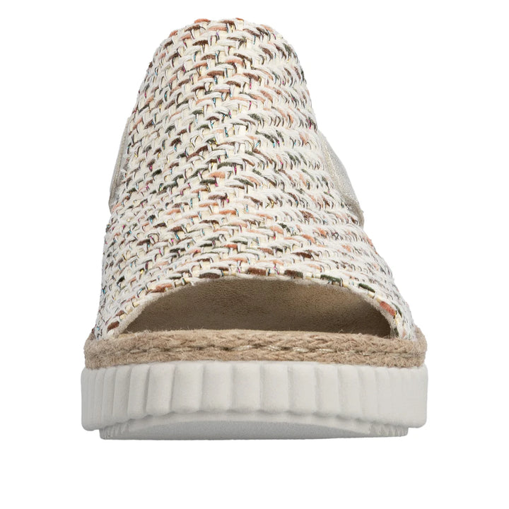 Rieker Woven Sandel's- Beige
