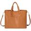 Every Other Soft Satchel Bag with crossbody strap and pouch.