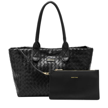 EVERY OTHER Woven Tote bag - Black