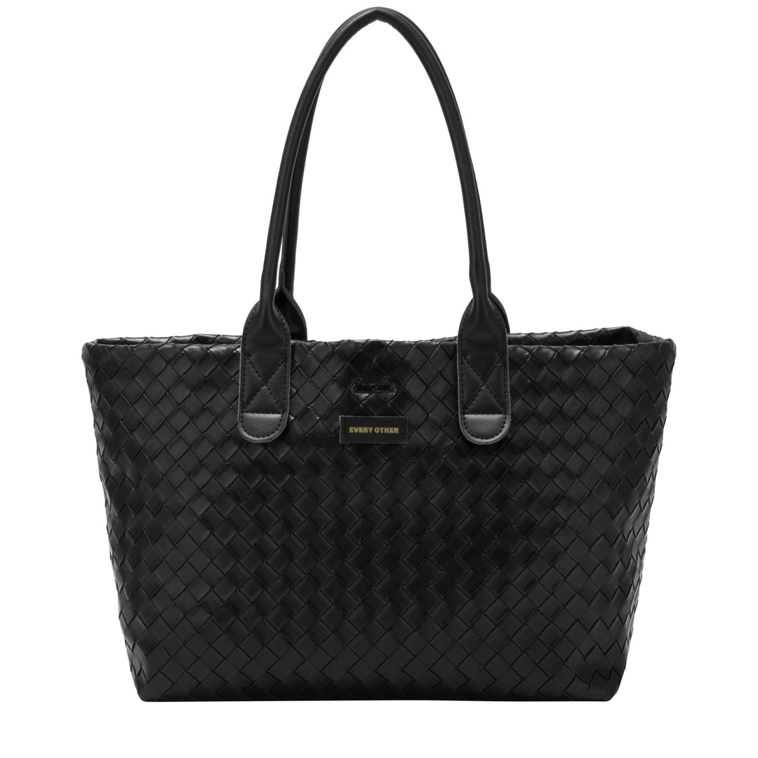 EVERY OTHER Woven Tote bag - Black
