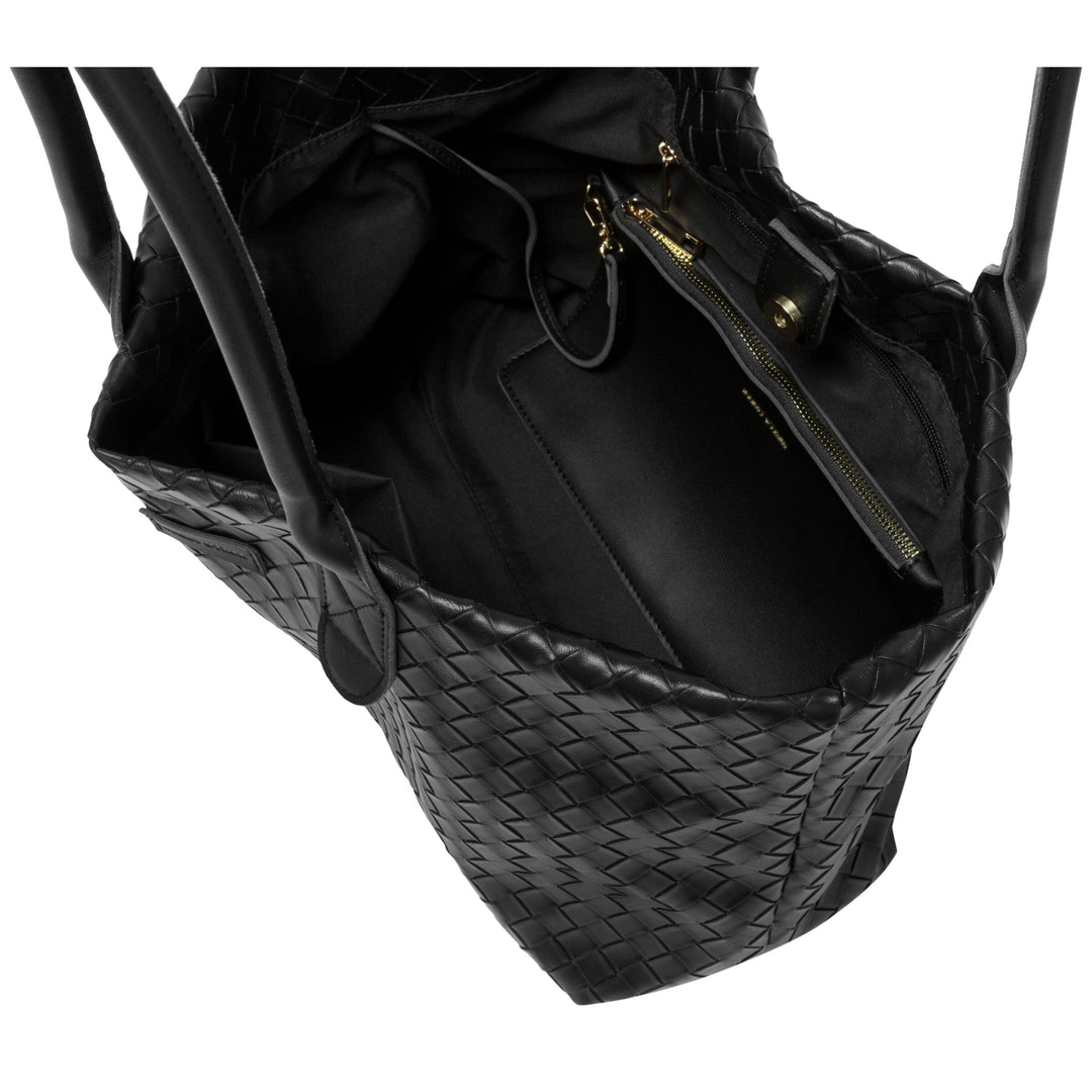 EVERY OTHER Woven Tote bag - Black