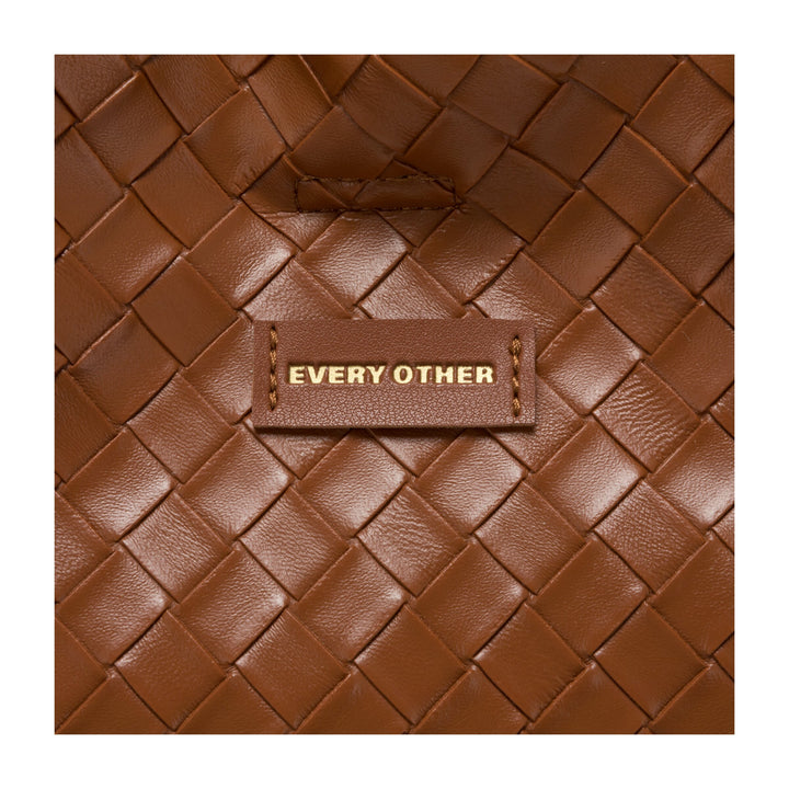 EVERY OTHER Woven Tote Bag - Brown