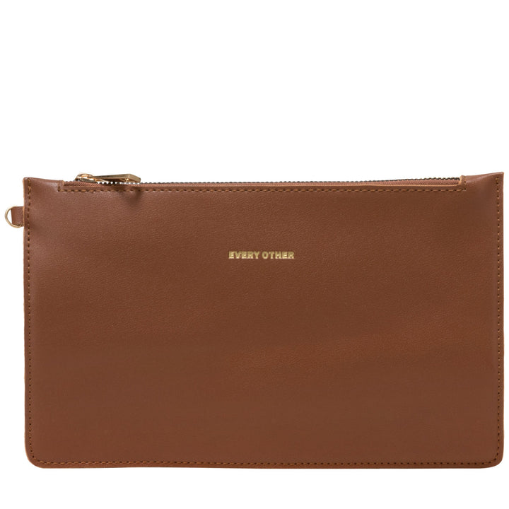 EVERY OTHER Woven Tote Bag - Brown
