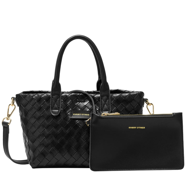 EVERY OTHER Woven Grab Bag - Black