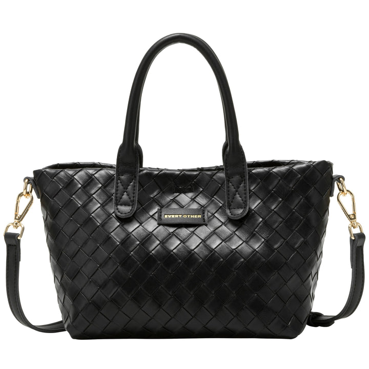 EVERY OTHER Woven Grab Bag - Black