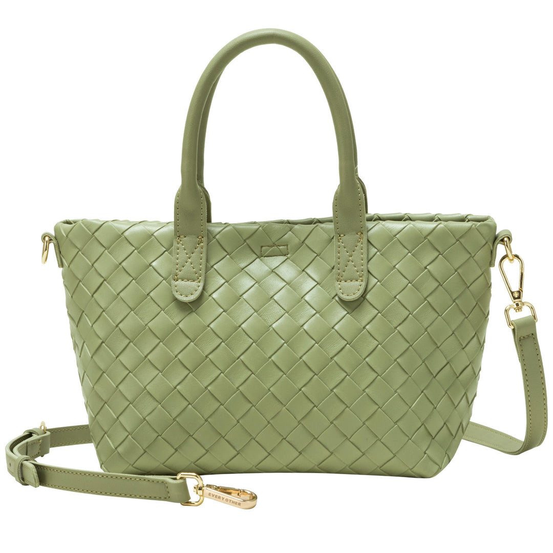 EVERY OTHER Woven Grab Bag - Olive