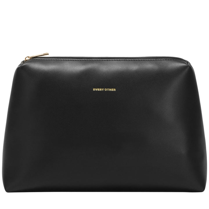 EVERY OTHER Straw Box Tote Bag -Black