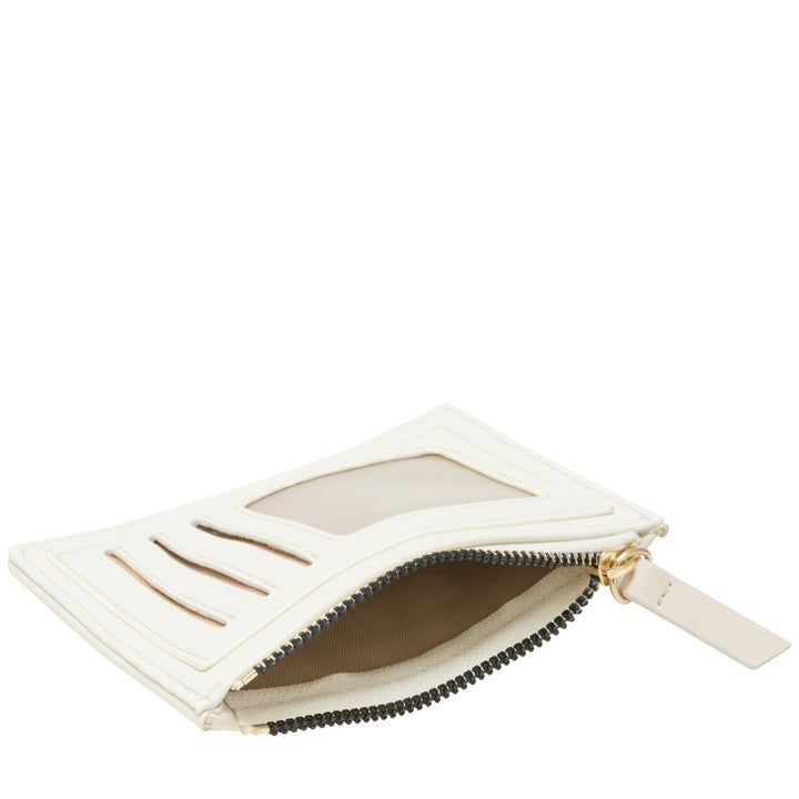 EVERY OTHER Quilted Card Holder - White