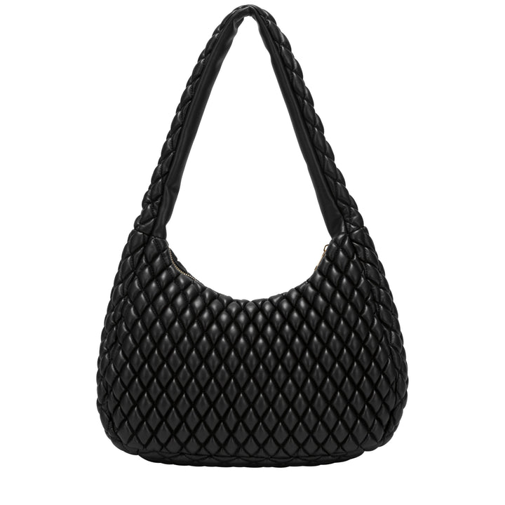 EVERY OTHER Quilted Shoulder Bag - Black