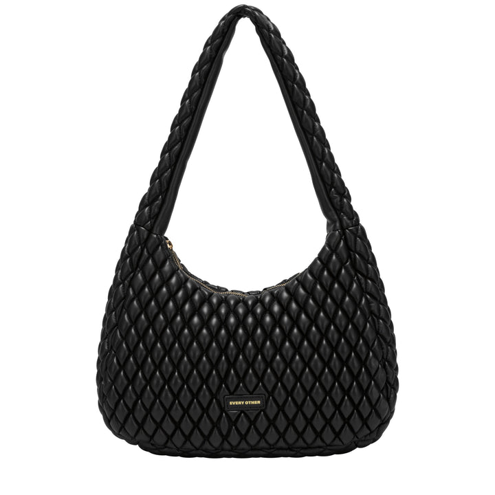 EVERY OTHER Quilted Shoulder Bag - Black