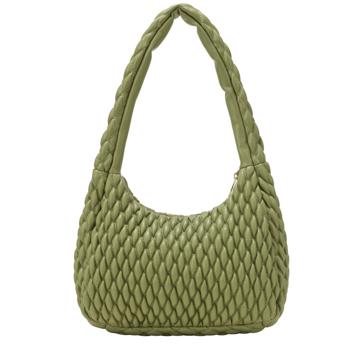 EVERY OTHER Quilted Shoulder Bag - Olive