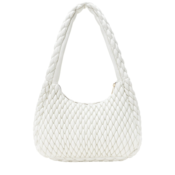 EVERY OTHER Quilted Shoulder Bag - White