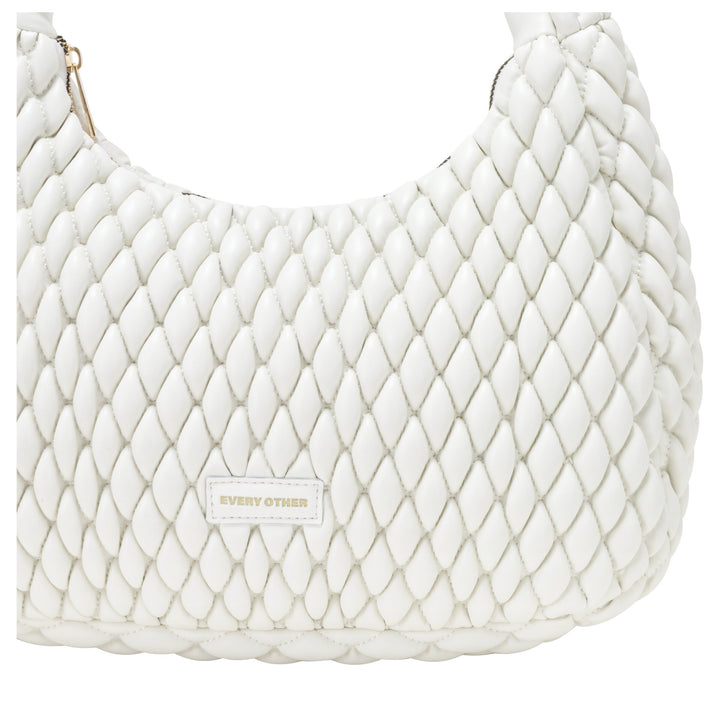 EVERY OTHER Quilted Shoulder Bag - White