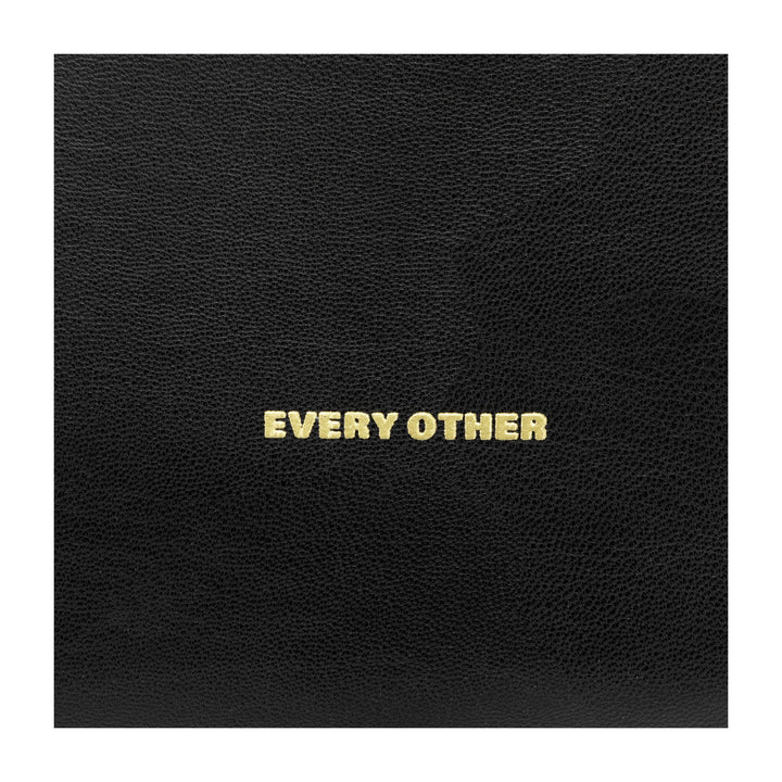 Every Other Drawstring Shoulder-Cross Body Bag - Black
