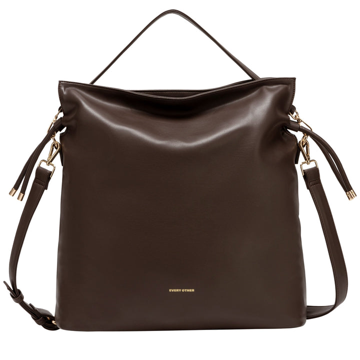 Every Other Drawstring Shoulder-Cross Body Bag - Clay
