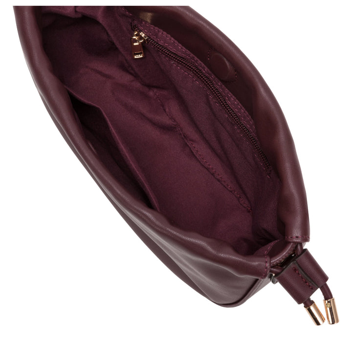 Every Other Shoulder Cross Body Bag - Burgundy