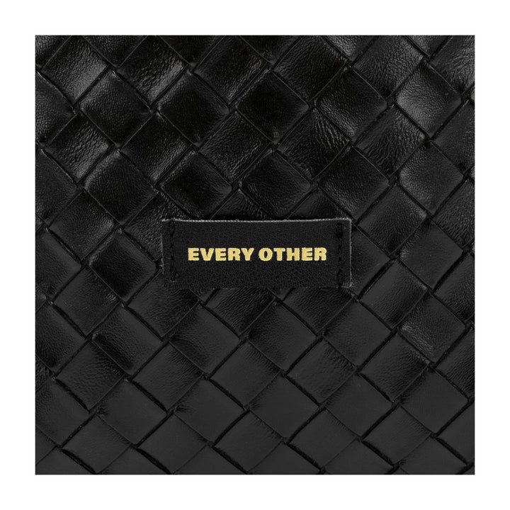 Every Other Single Strap Shoulder Bag - Black