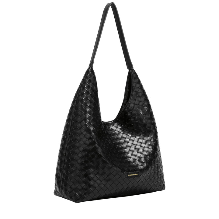 Every Other Single Strap Shoulder Bag - Black