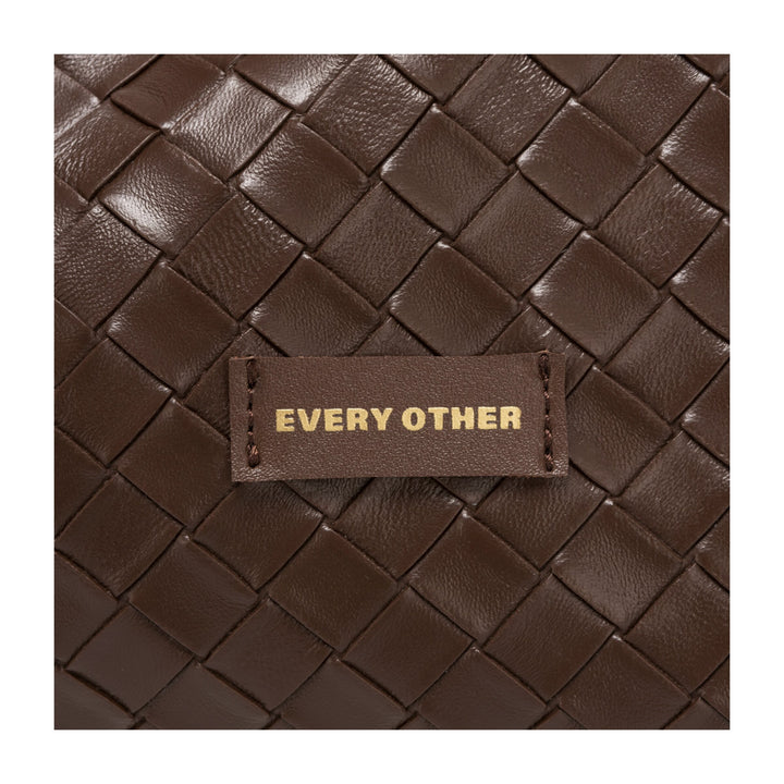 Every Other Single Strap Shoulder Bag - Brown
