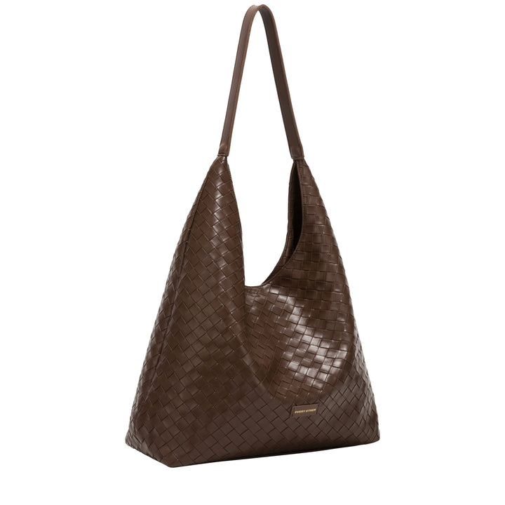 Every Other Single Strap Shoulder Bag - Brown