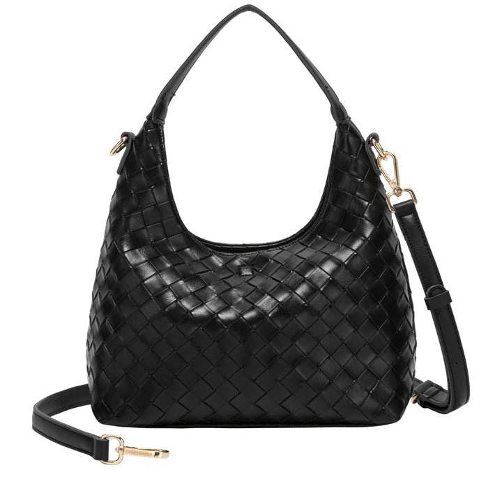 Every Other Shoulder Cross Body Bag - Black