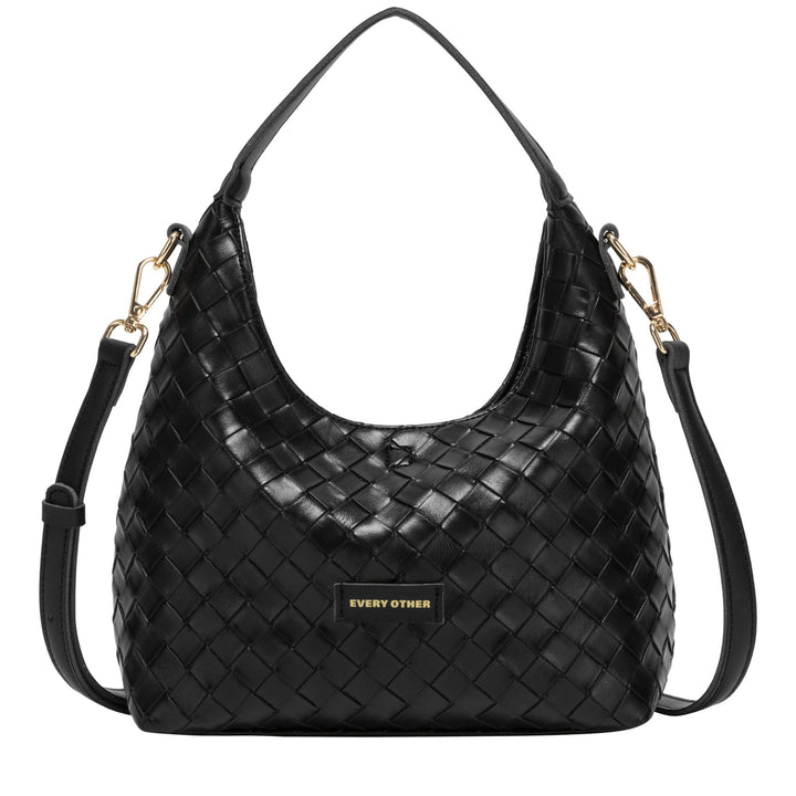 Every Other Shoulder Cross Body Bag - Black