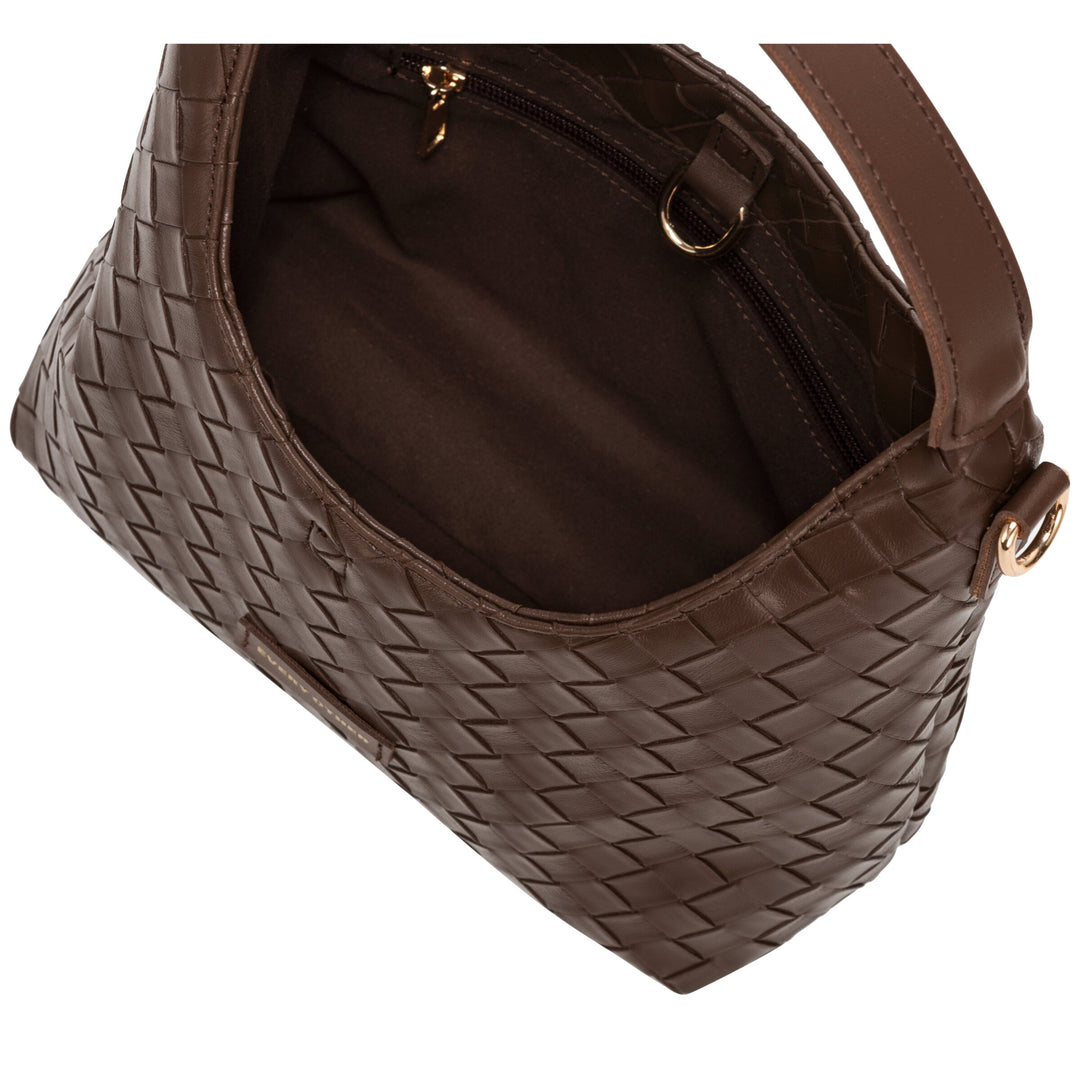 Every Other Shoulder Cross Body Bag - Brown
