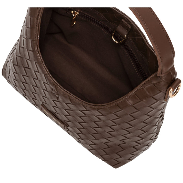 Every Other Shoulder Cross Body Bag - Brown
