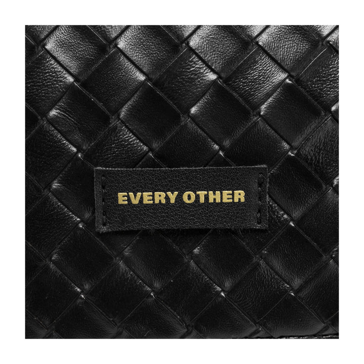 Every Other Flap Over Shoulder and Cross Body Bag - Black