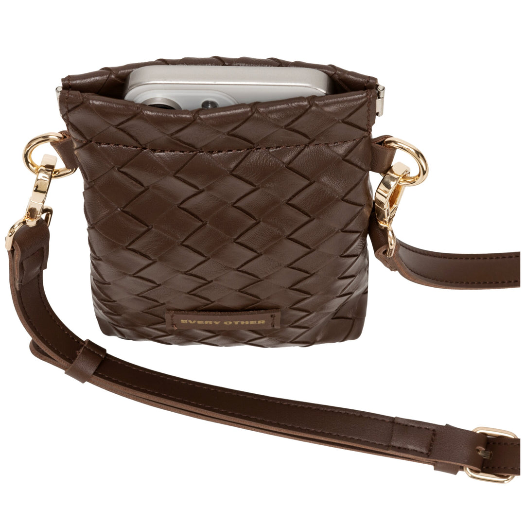 Every Other Small Cross Body Bag - Brown