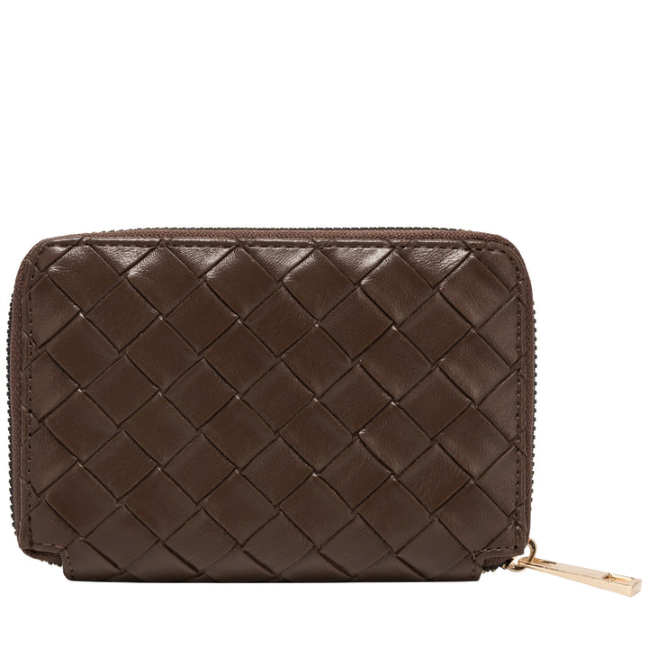 Every Other Woven Purse - Brown