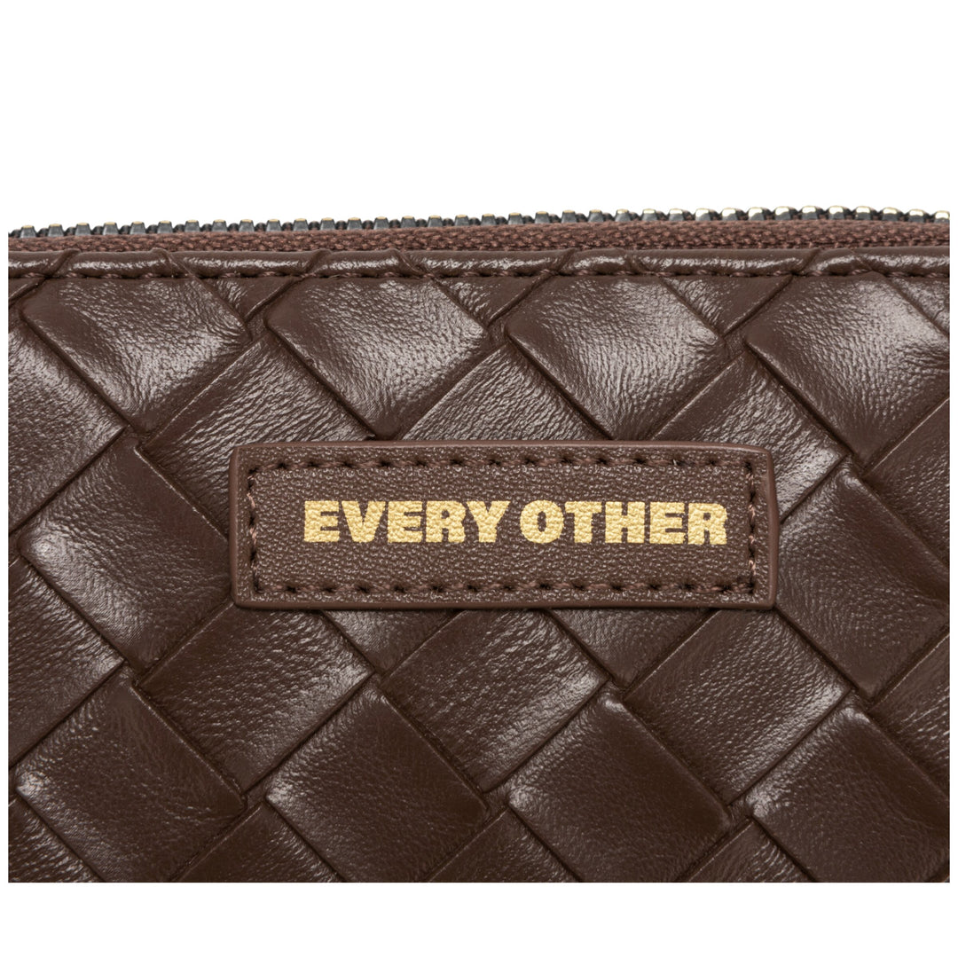 Every Other Woven Purse - Brown