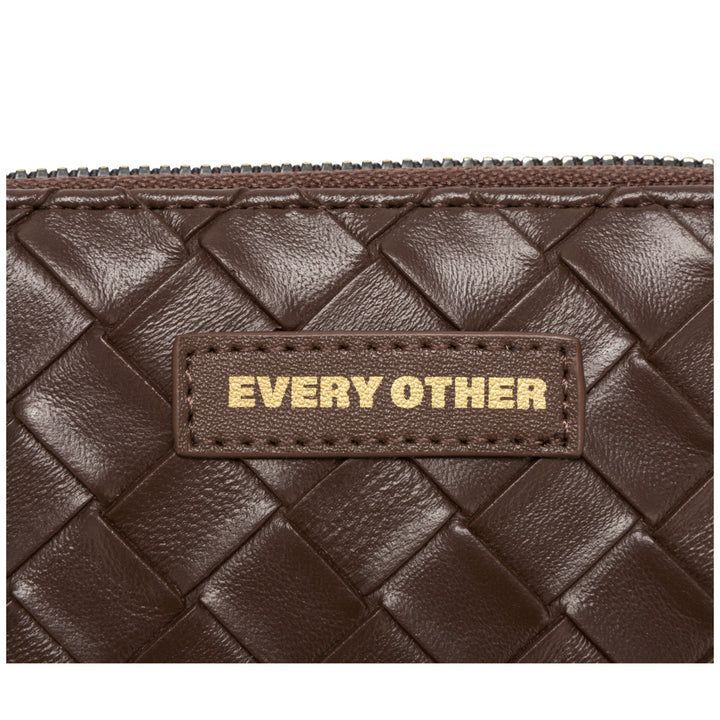 Every Other Woven Purse - Brown