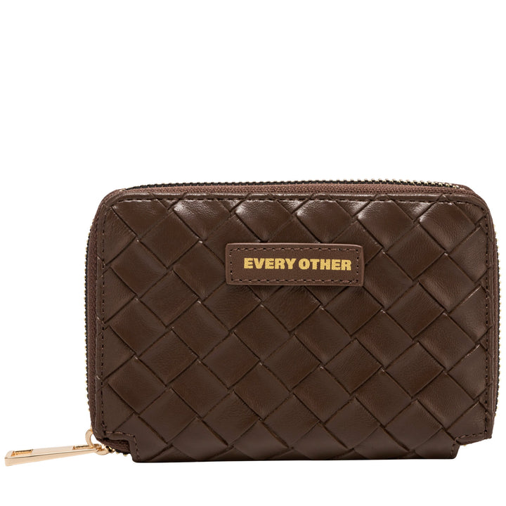 Every Other Woven Purse - Brown