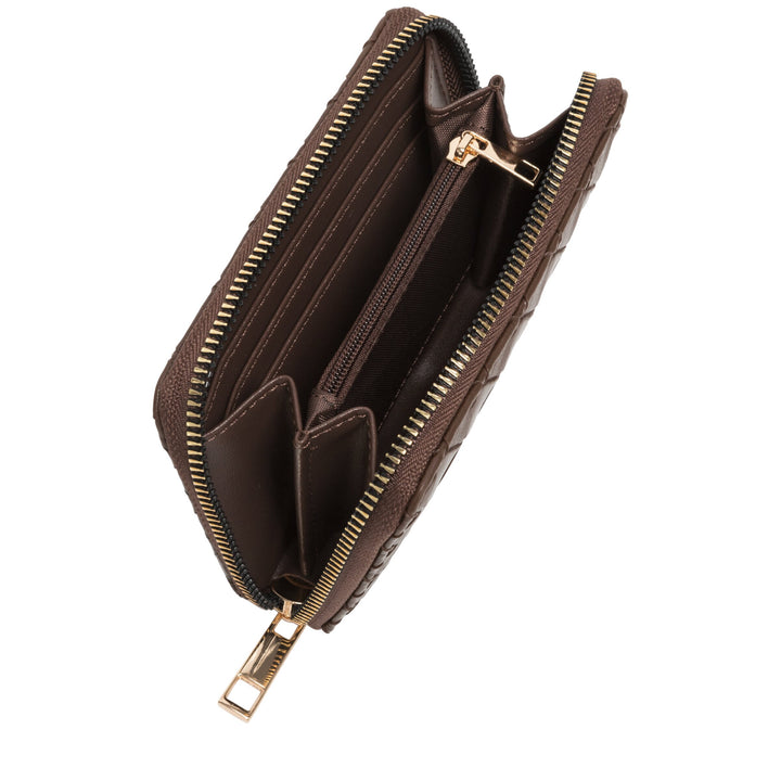 Every Other Woven Purse - Brown