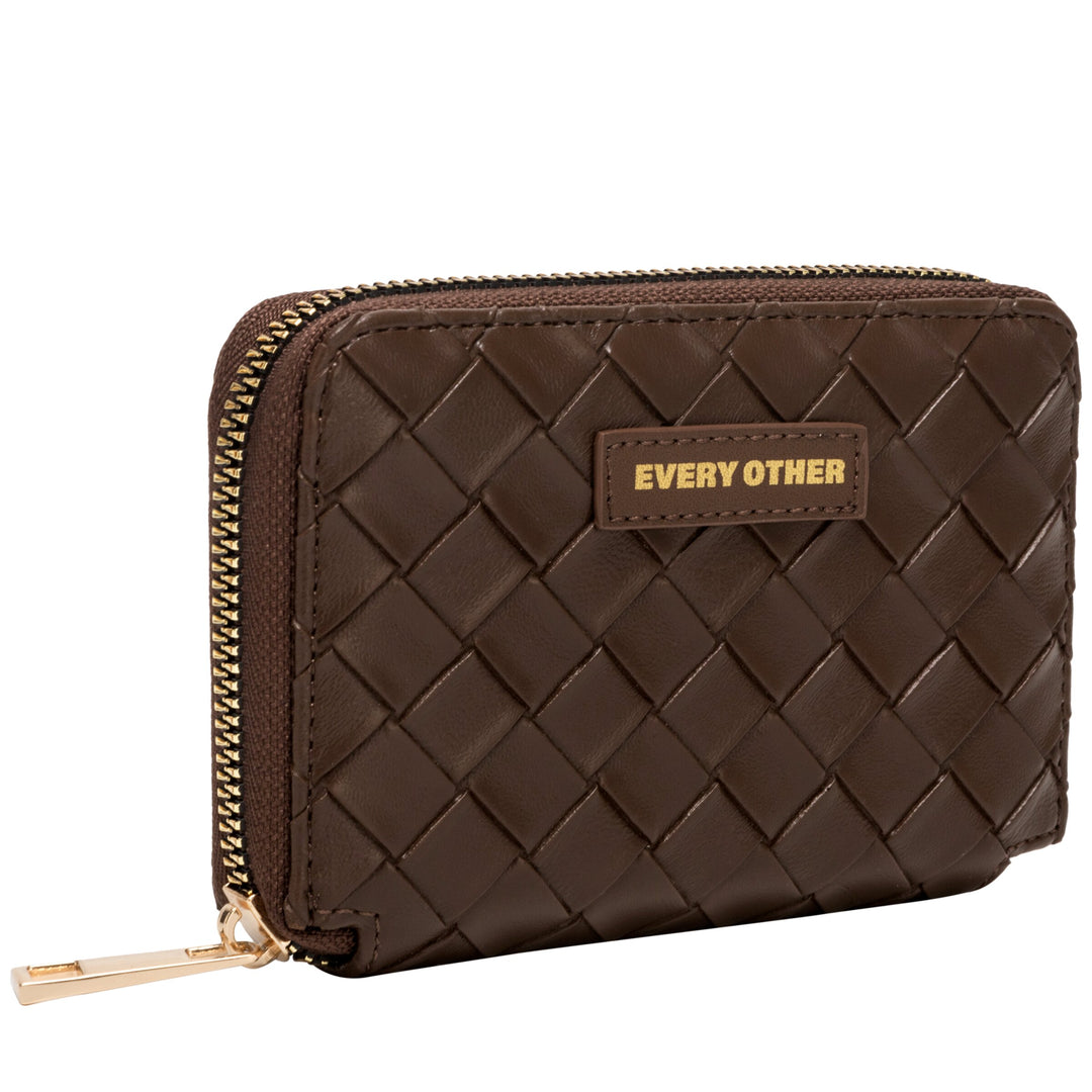 Every Other Woven Purse - Brown