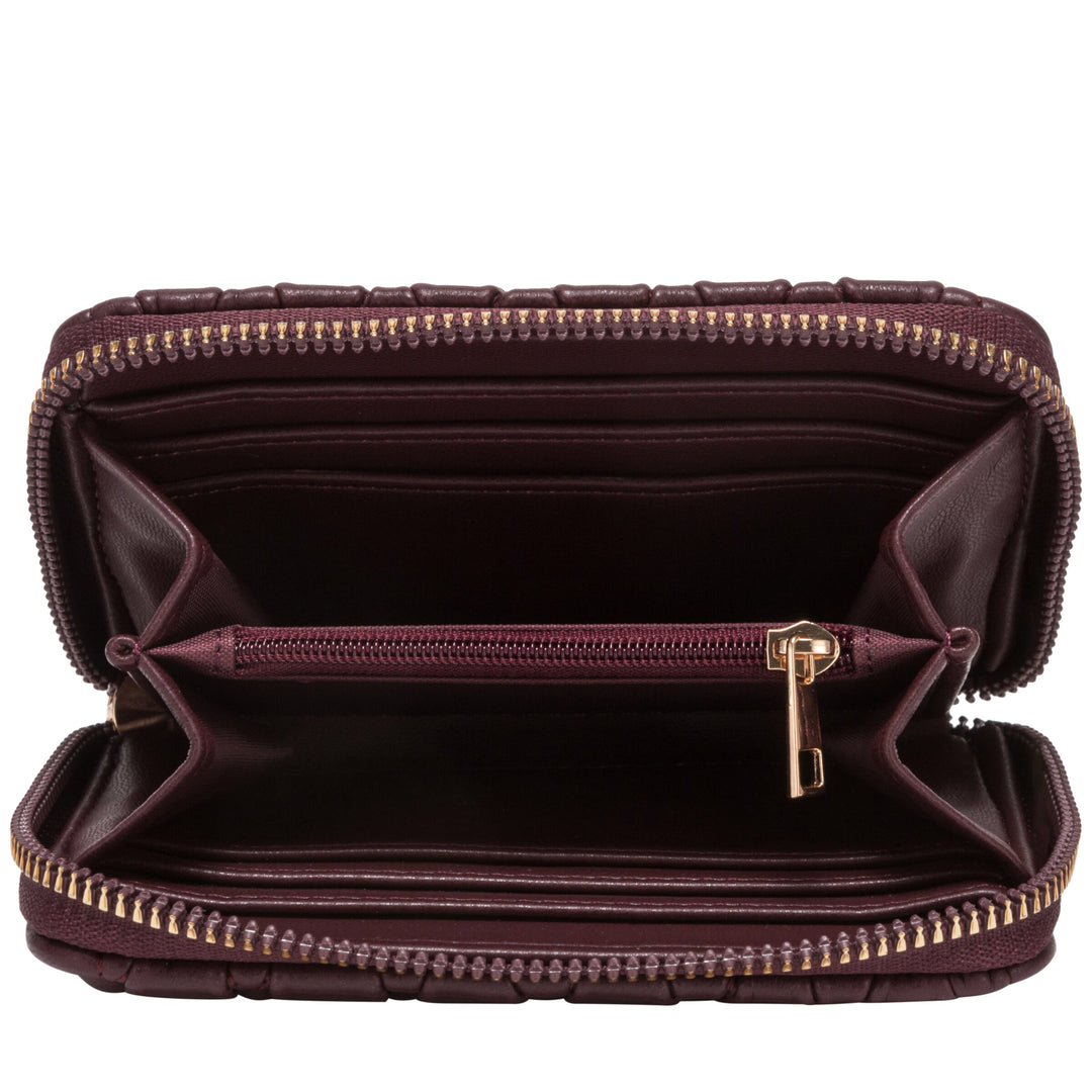 Every Other Quilted Purse - Burgundy