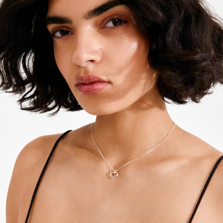 Pilgrim IRIS Necklace Silver-Plated Necklace