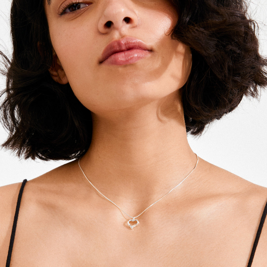 Pilgrim IRIS Necklace Silver-Plated Necklace