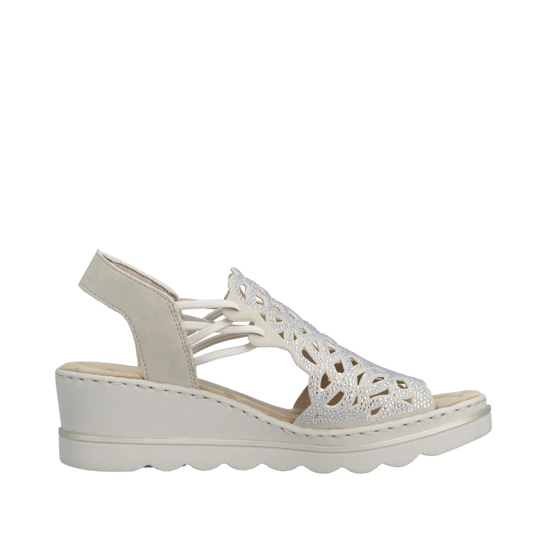 Rieker Women's Wedge Sandal 67465-62