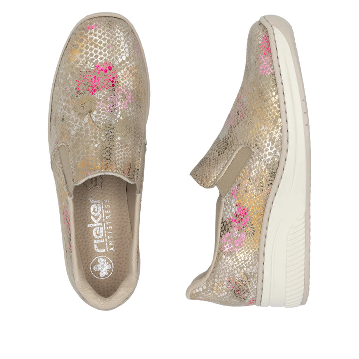 Rieker Casual Slip-on Shoe - Multi | 48761-90