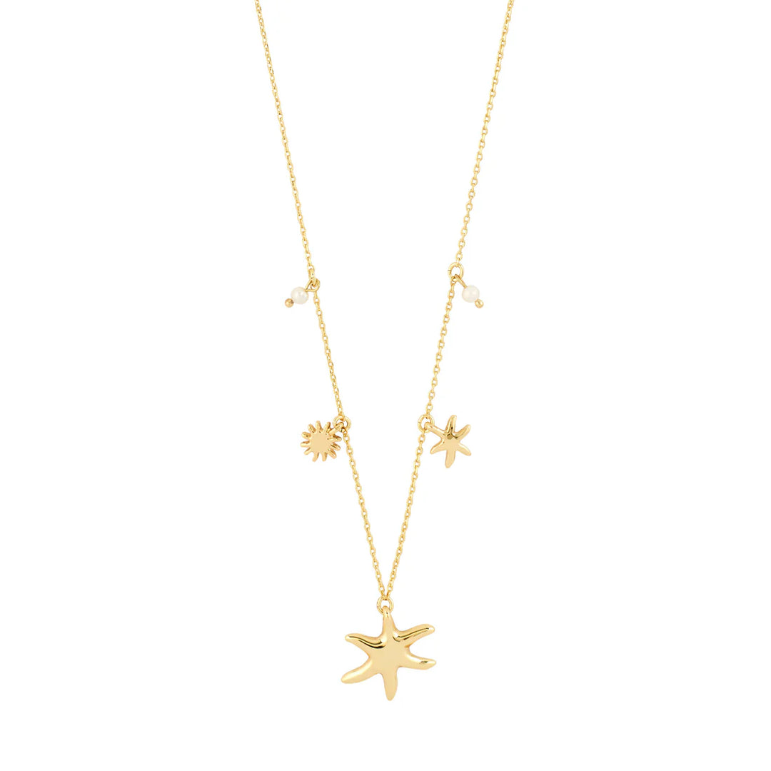 Pilgrim Prism Necklace Gold-Plated