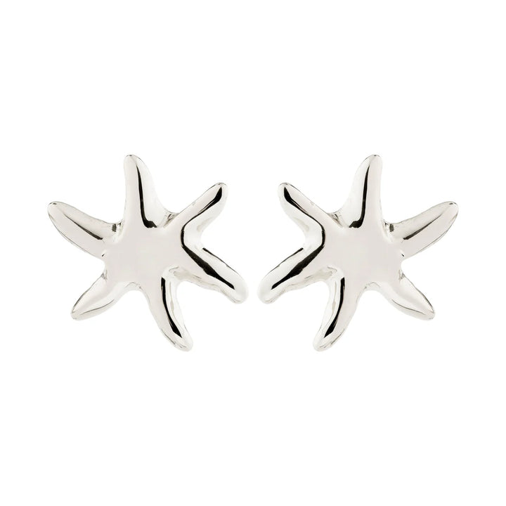 Pilgrim Prism Silver-Plated Earrings