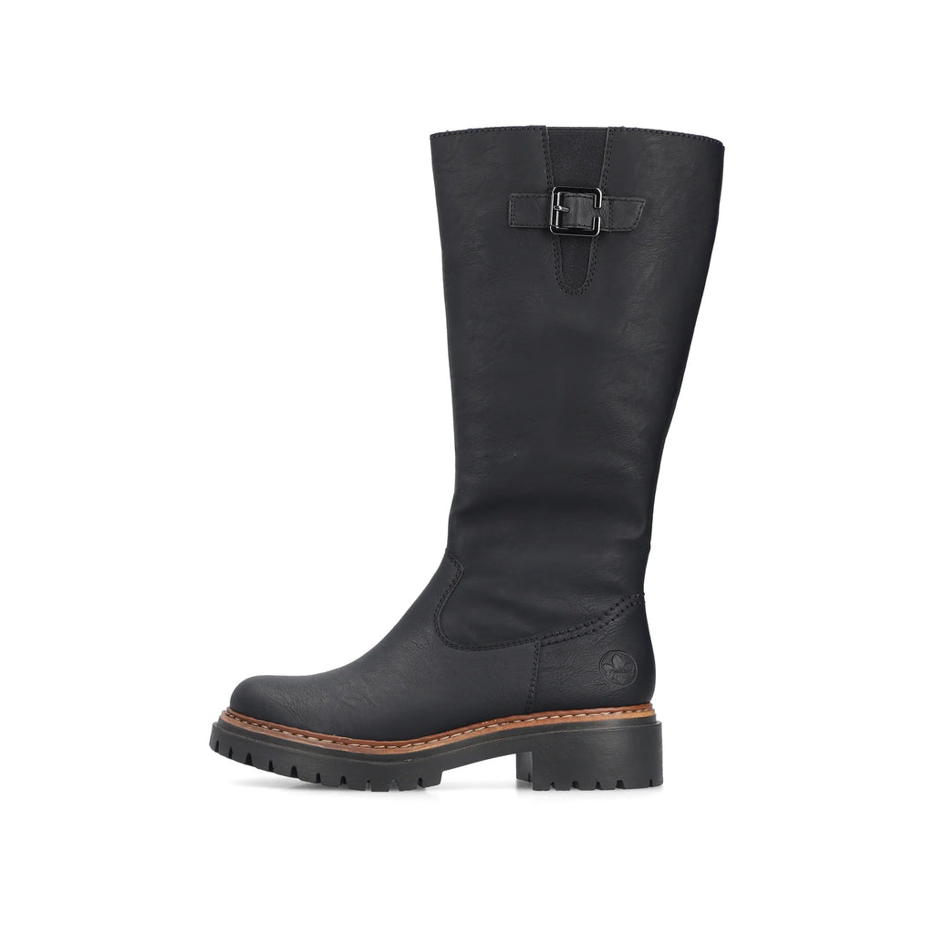72694-00 Rieker Black Boot