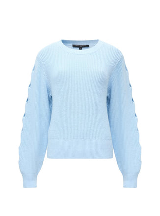 French Connection Braid Sleeve Jumper