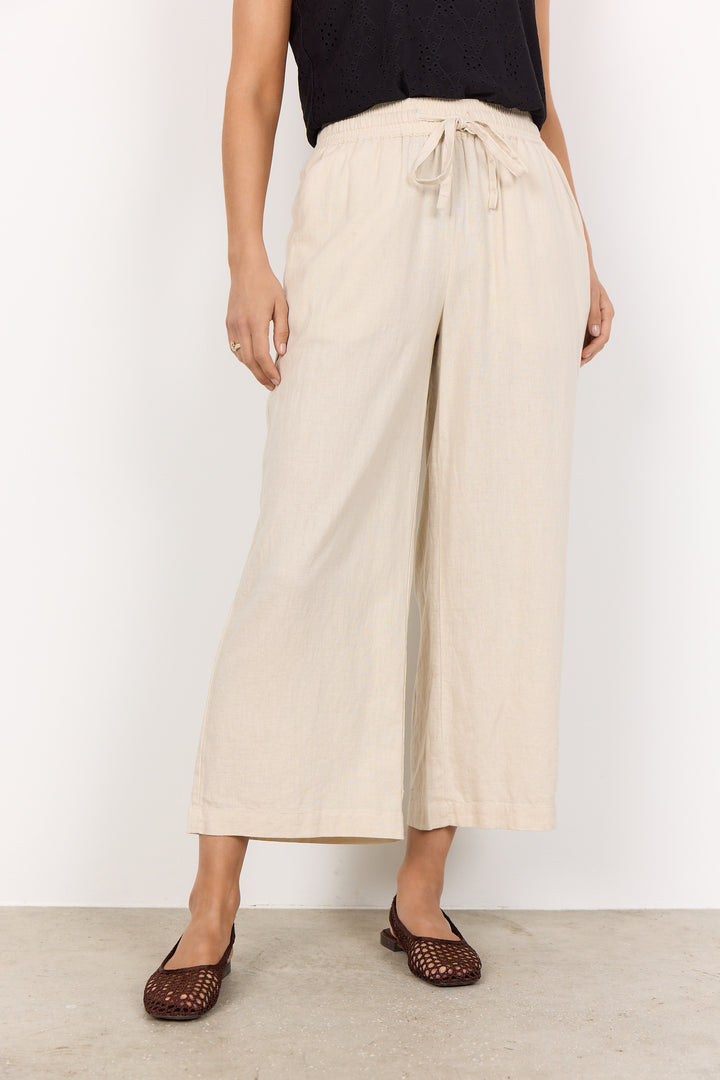 Soya Concept Ina 12C Trousers- Sand
