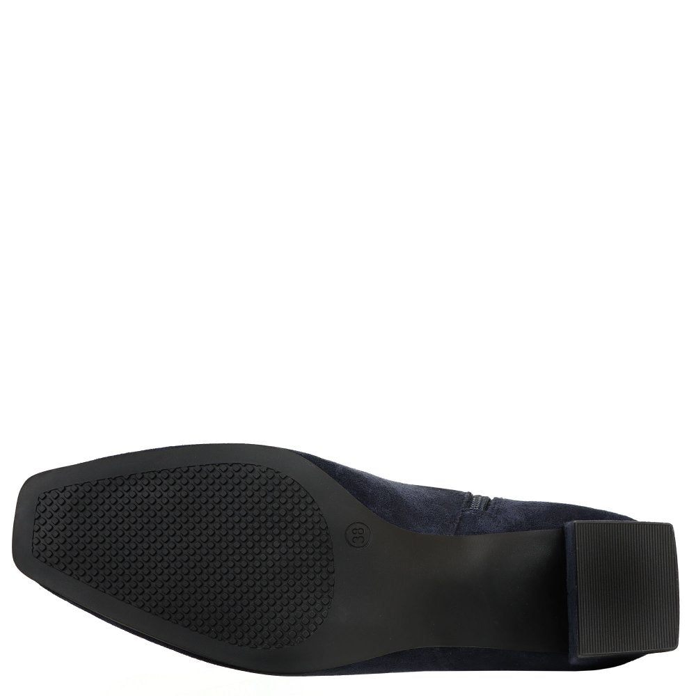 Caprice Women Knee High Heeled Boots- Black