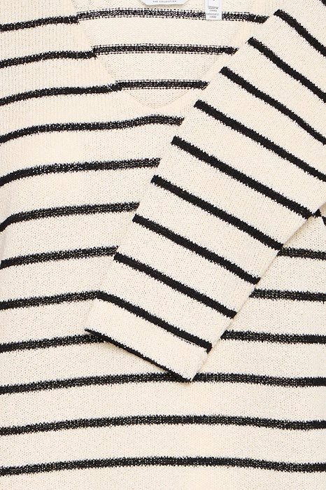 BYoung Sif Stripe Pullover- Birch Mix