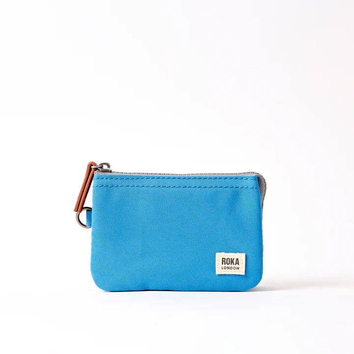 Roka London Carnaby Wallet- Malibu Blue