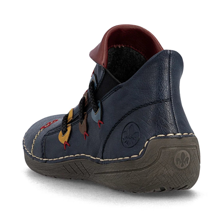 Rieker Women's Short Blue Boot